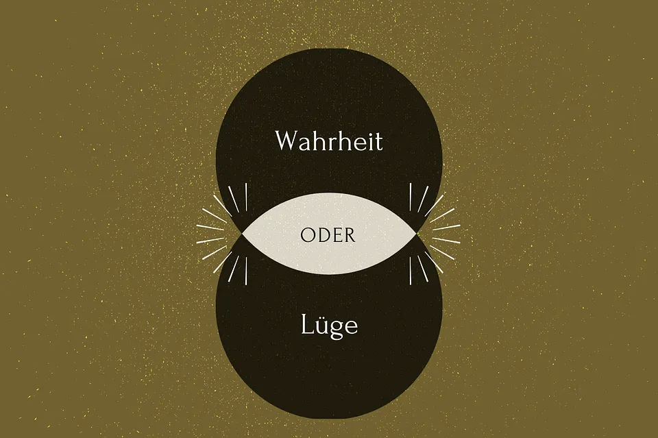 Cover image for Wahrheit oder Lüge